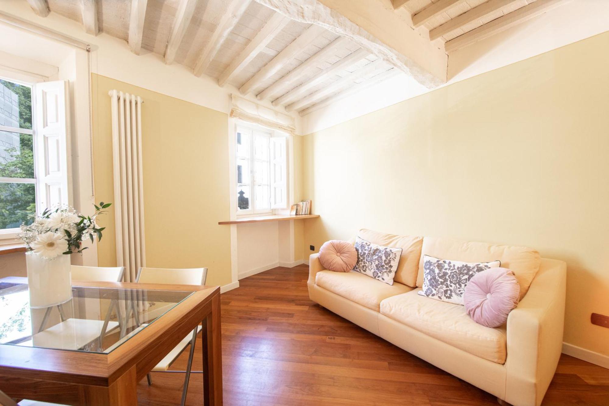 Apartmán A Casa Di Irene Lucca Exteriér fotografie